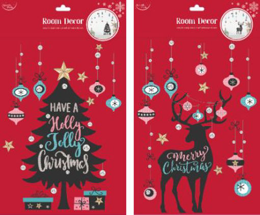 Picture of MERRY CHRISTMAS REINDEER STICKERS